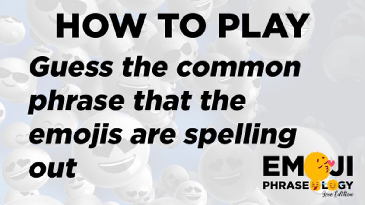 Emoji Phraseology: Love Edition - Game & Social Media image number null